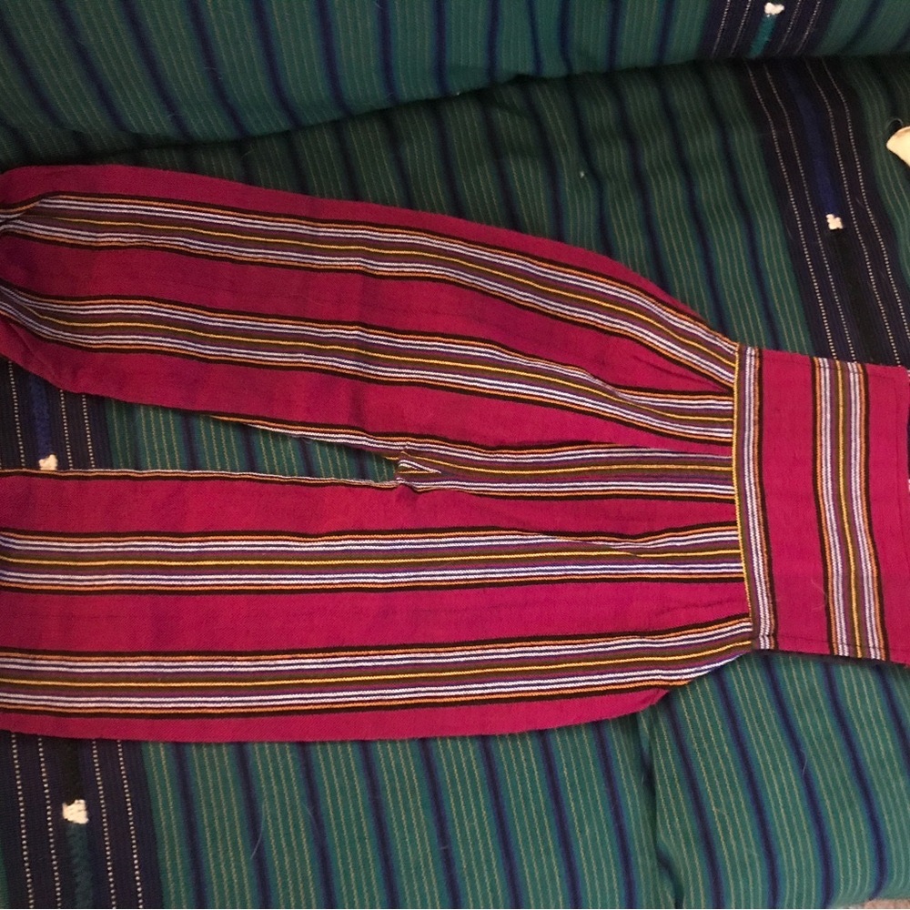 CLEARANCE
Colourful Striped Overalls handmade in Guatemala - Picture 5 of 8